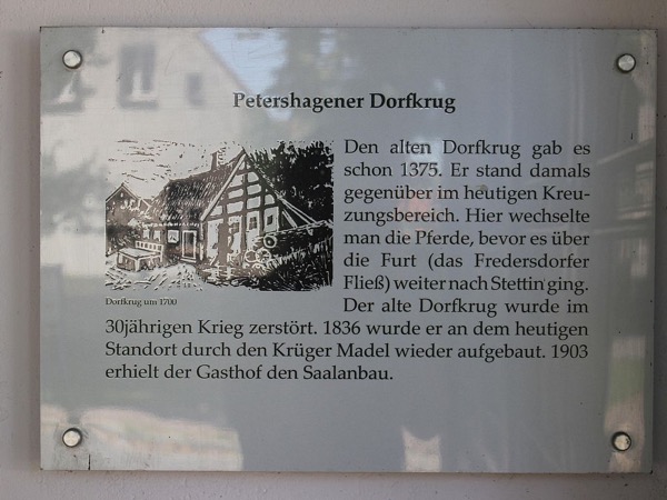 Dorfkern Petershagen